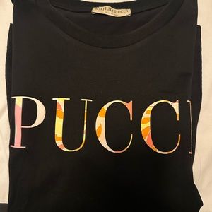 Emilio Pucci logo tee shirt